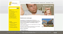 Desktop Screenshot of oehm.kolsana.at